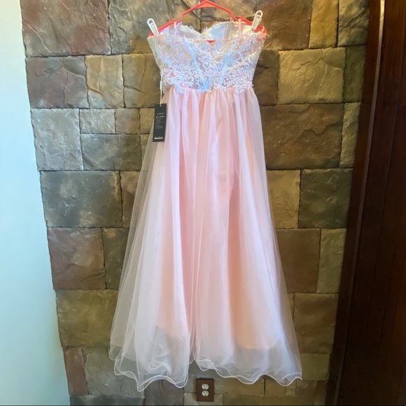 🌻Pink Strapless IZIDRESS - Picture 2 of 8